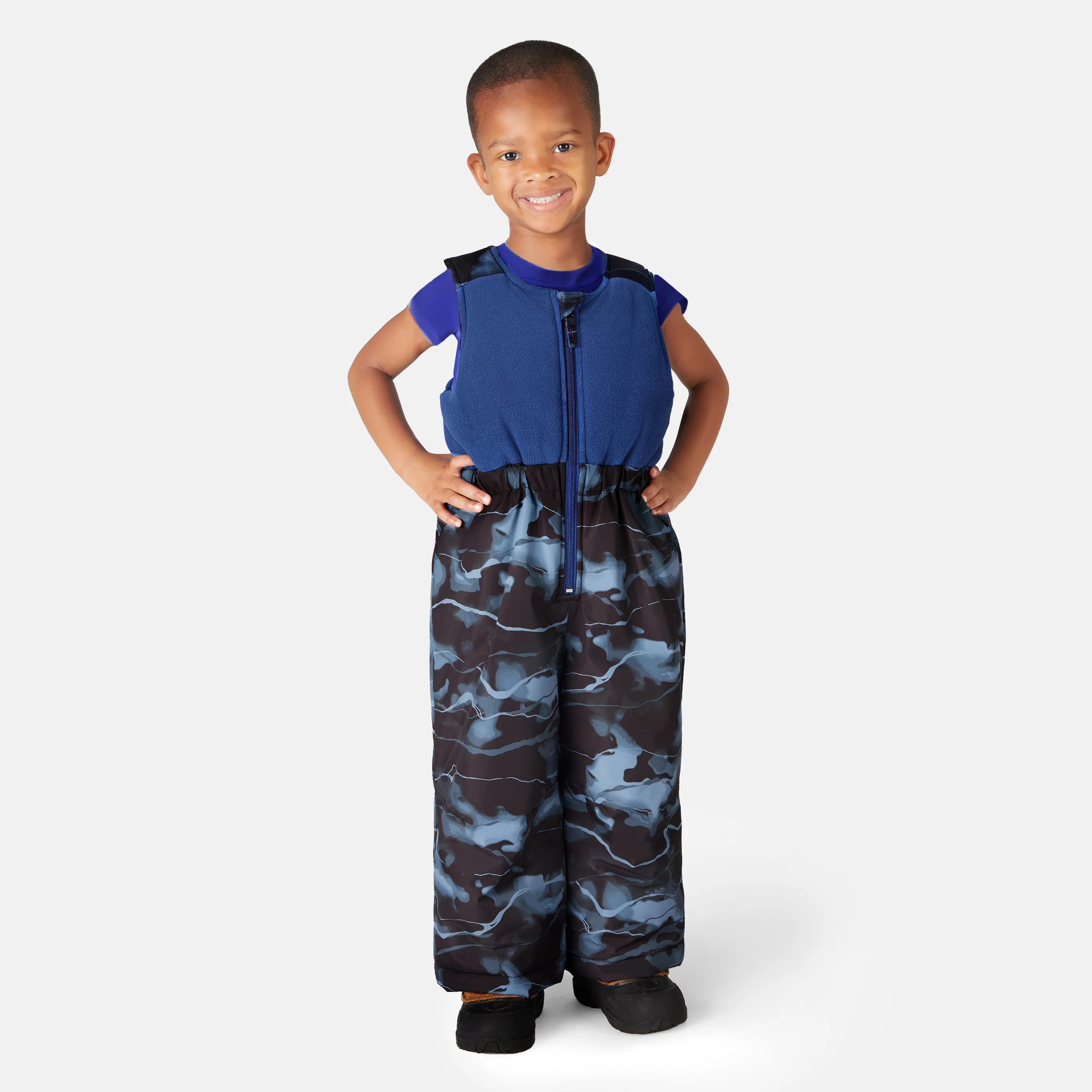 Toddler Boys' Out of Bound Jacket and Bib Pant Ski Set - Image 4