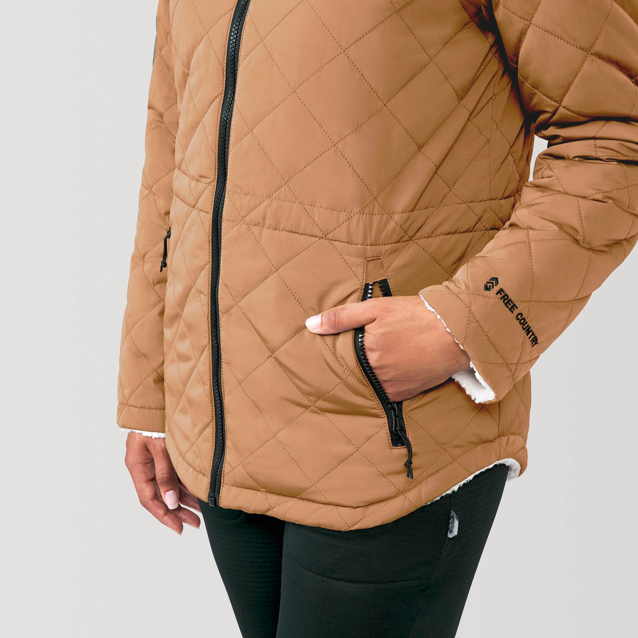 Women's Switch It Up Cloud Lite Reversible Jacket - Image 12